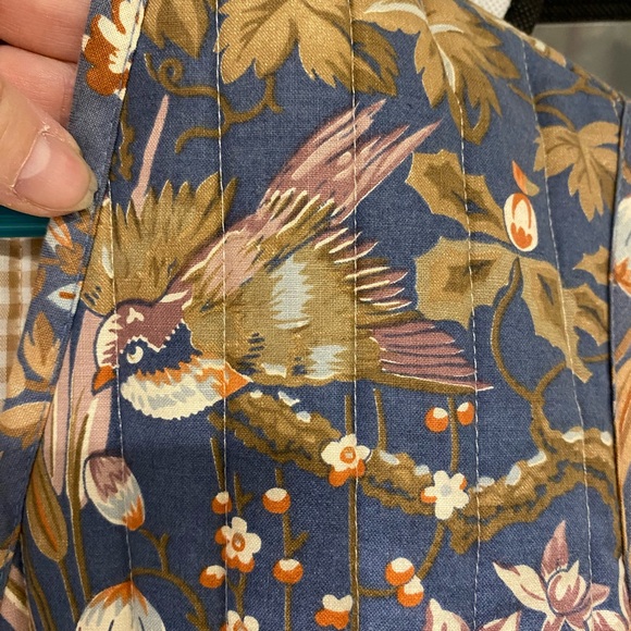 Vintage 70s quilted vest - Picture 5 of 8